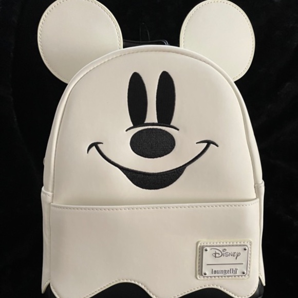 Loungefly Disney Ghost Mickey Backpack - Picture 1 of 6